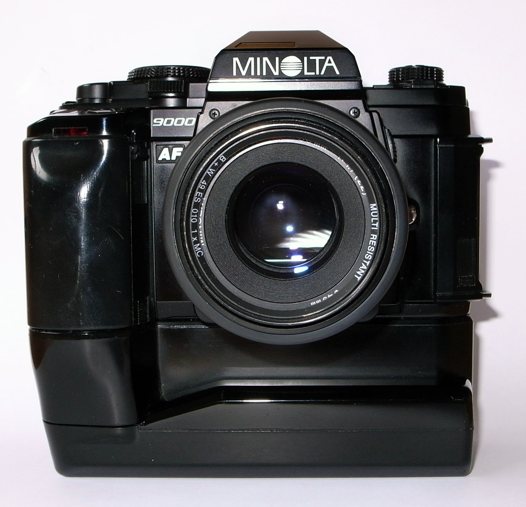 Minolta 9000 AF 专业自动对焦单反与卷片马达